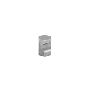 Sestina Bar Knob 13mm - Brushed Nickel