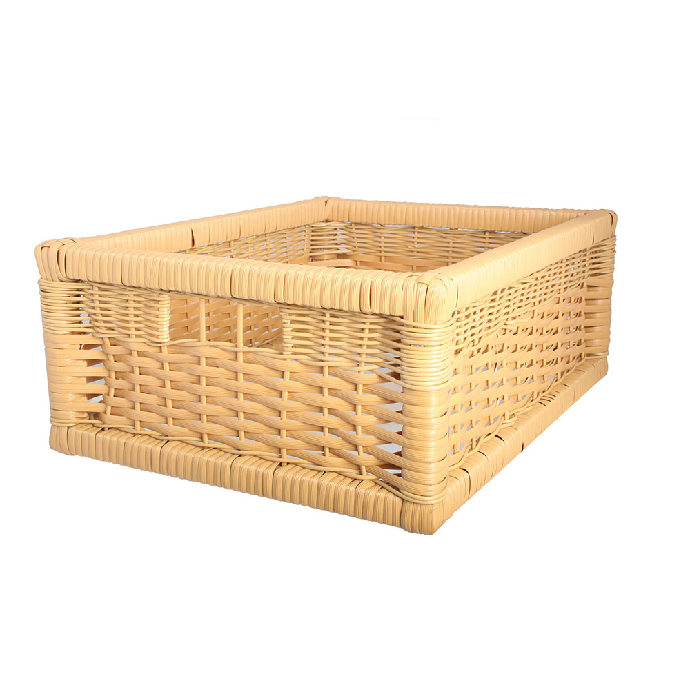 Wicker Basket 450mm Oak