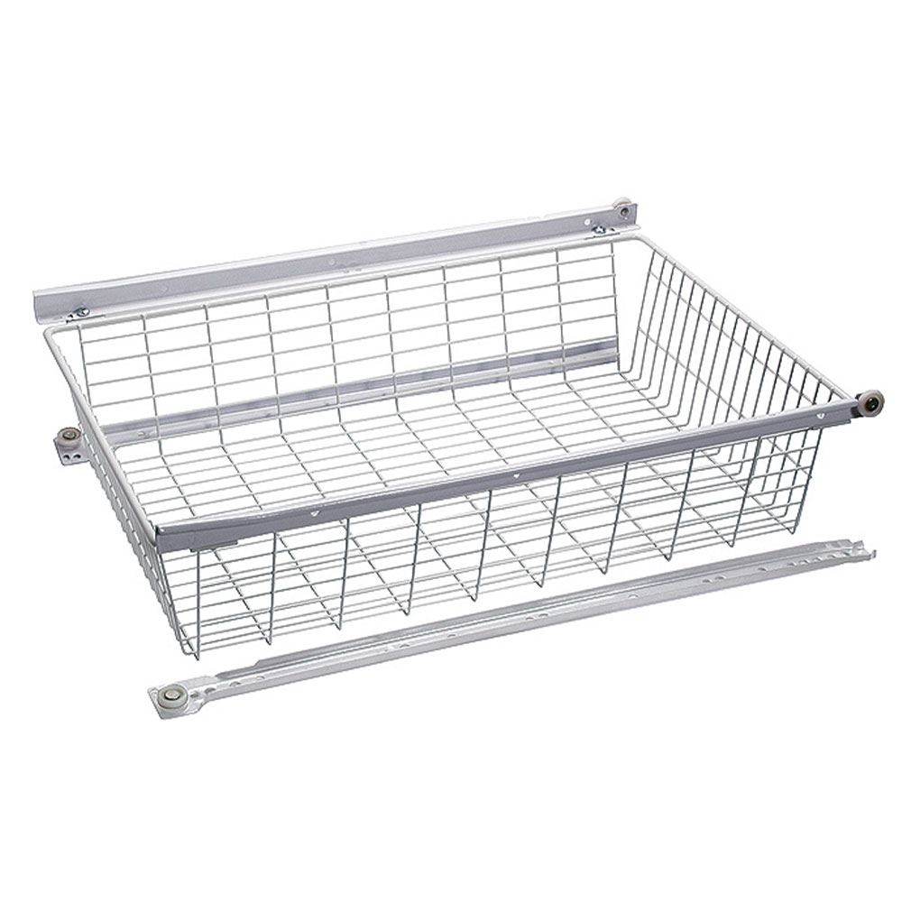 Vegi Basket 400mmx110mm White Incl Runners