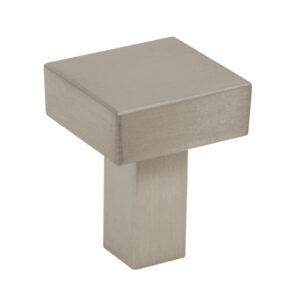 Square Knob Square Pillar 25mm BSN